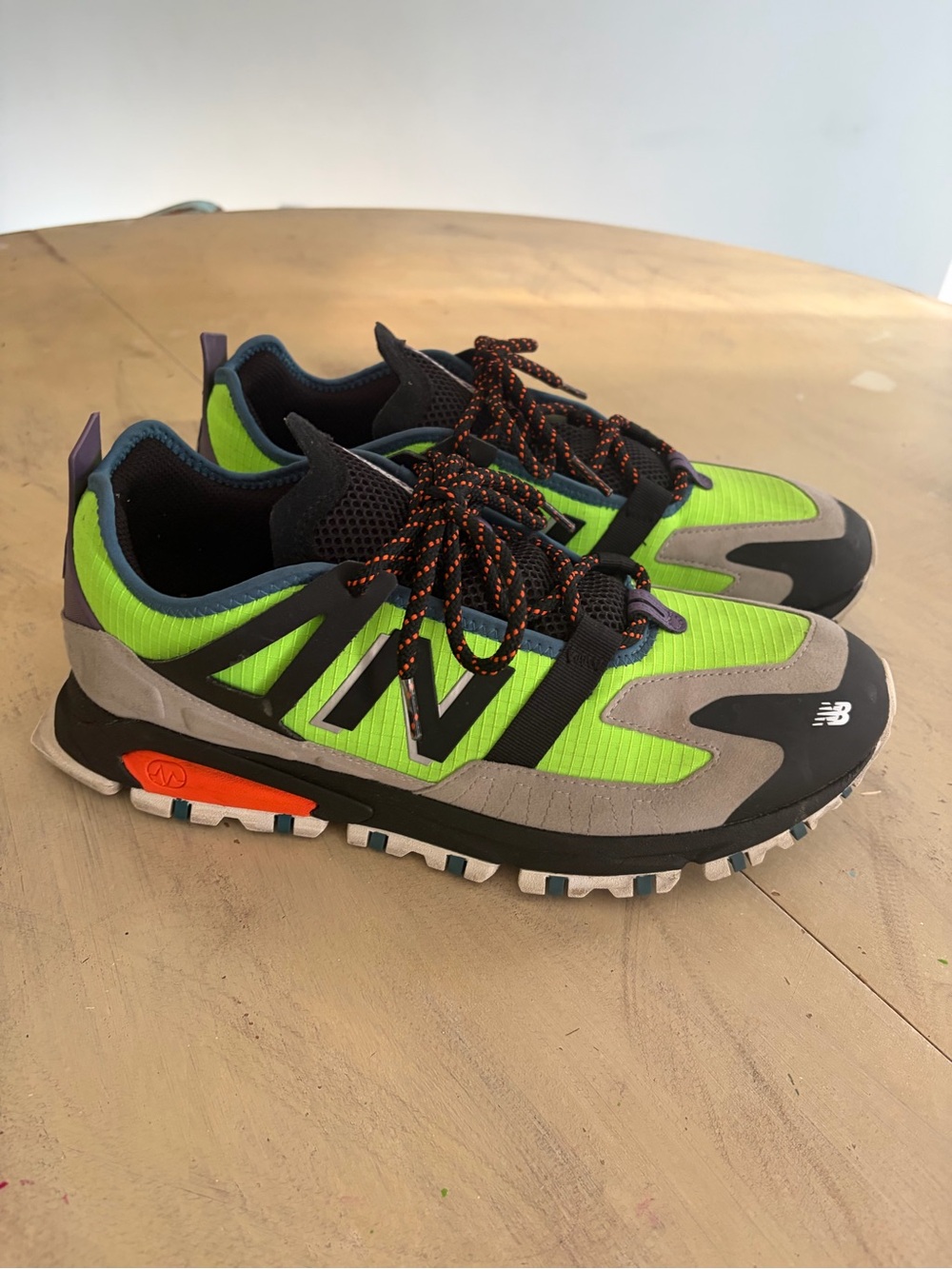 New Balance X-Racer 'Energy Lime' Rare sneaker Shoes Men's 12 , Used